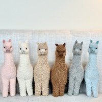 Baby Alpaca Felted Toy-Figure, Handmade