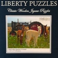 Alpaca Puzzle with pieces wooden quality exclusive