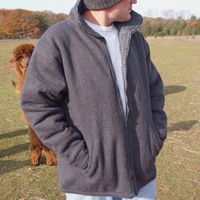 Alpaca Jacket - Alpaca Outerwear mens jacket with zipper
