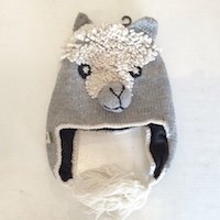 Alpaca Animal hat for children