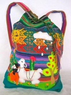 Childrens alpaca backpack 