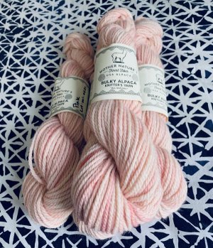 Soft Alpaca Yarn Pink