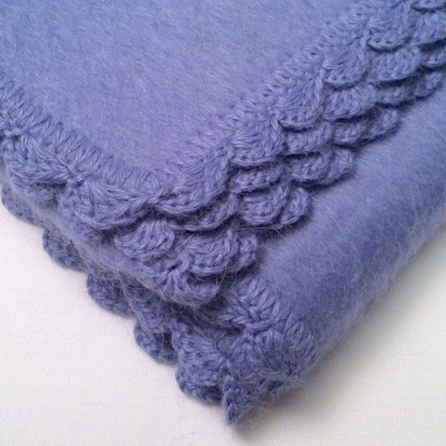 periwinkle blue throw blanket