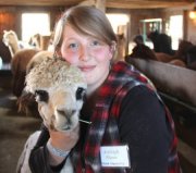 Ashleigh Plante with her good friend, Silver Angel!