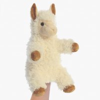 Alpaca Llama Plush hand puppet
