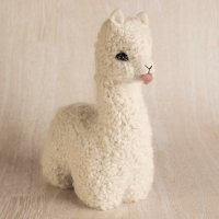 Island Alpaca Baby Alpaca Felted Figure Toy Wholesome