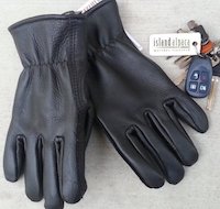 Alpaca lined Leather Gloves for men