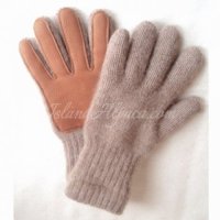 alpaca deerskin gloves for men