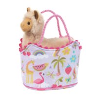 Alpaca Plush Toy  purse SACK for girls