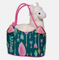 Alpaca Plush Toy  purse SACK for girls