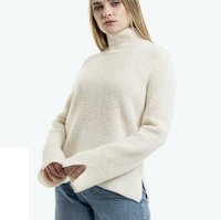 baby alpaca knit sweater cozy modern