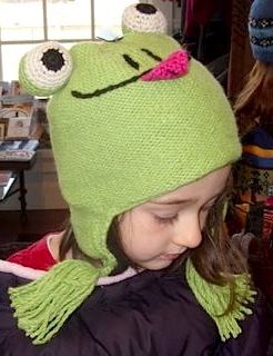 Alpaca animal hats frog hat