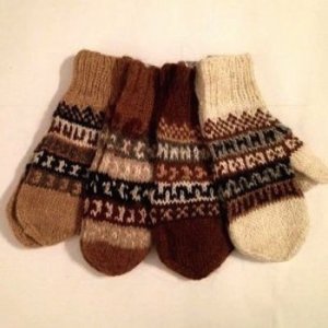 Alpaca mittens and gloves for baby toddler