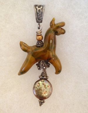 alpaca Pendant Alpaca necklace jewelry