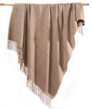 Alpaca Merino Blanket throw cozy warm