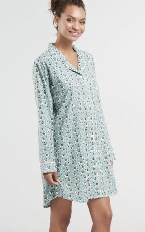 Llama Alpaca flannel Pajama Night Shirt