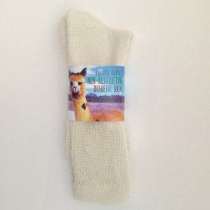 Alpaca Sock Diabetic, all natural, non restricing sock