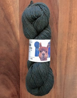 Blue Green Soft Alpaca Yarn Home Grown Made in the USA
