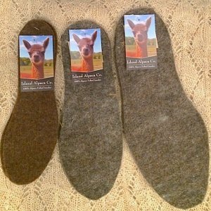 100% alpaca insoles, alpaca inserts shoe boot liners